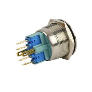 22mm 25mm 3V <strong>6V</strong> 9V 12V 24V 110V 220V Reset With LED Latching Waterproof Mafelec Push Start Stop Button <strong>Switch</strong> - Product Image 4