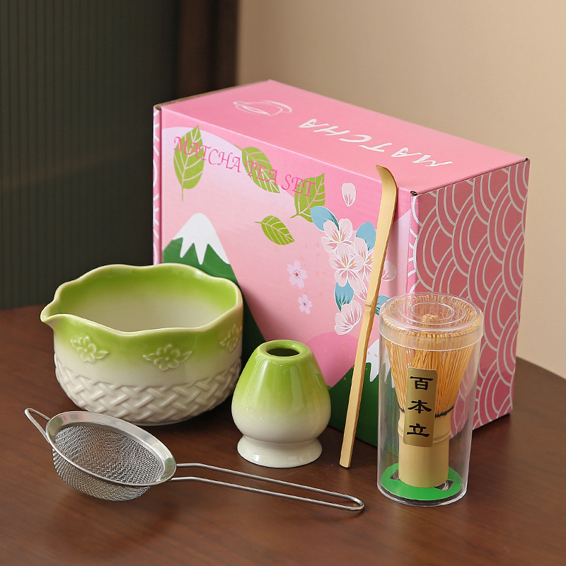 Ensemble de 5 pièces - vert dégradé