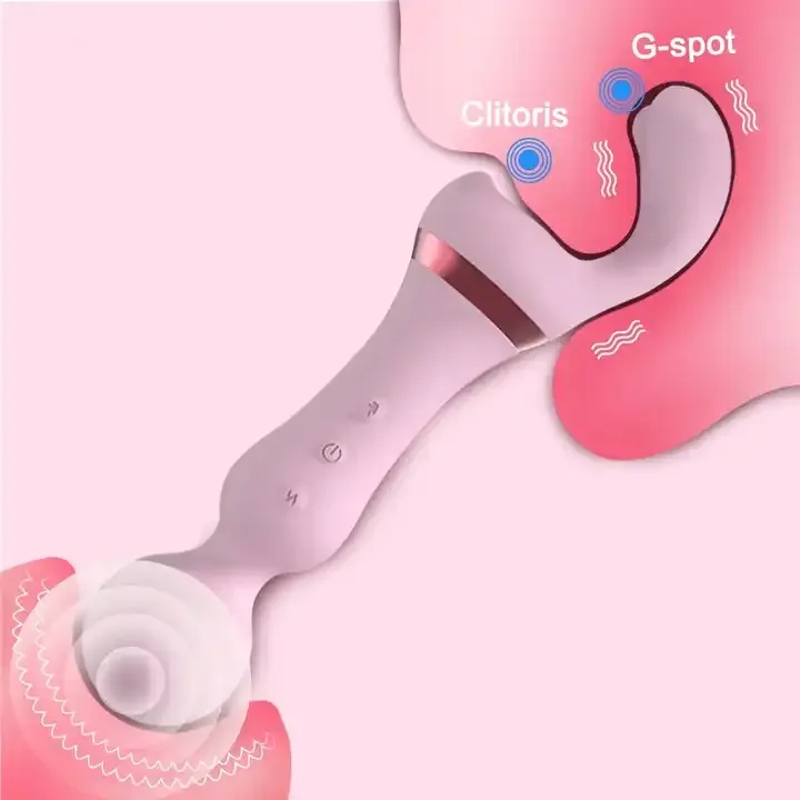 Av Vibrators Toverstaf Volwassenen Seksspeeltje Vrouwelijke Clitoris Stimulator Usb Opladen 20 Modi G Spot Massager