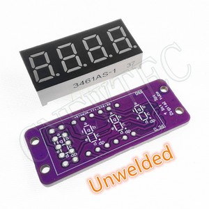 MAX7219 0,36 Zoll 4-Bit-Digital-LED-Anzeige 7-Segment-Modul 5 Farbe Verfügbar für Arduino STM32 STC AVR ESP32 Ungeschweißt