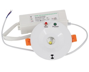 UFO Led Emergency <strong>Lights</strong> with Led <strong>Light</strong> Emergency Driver with test Button and Green LED Indicator with SAA Certificate - Product Image 2