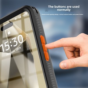 เคสโทรศัพท์มือถือ Apple 6.1นิ้ว & 6.7นิ้วกันน้ำดีไซน์สปอร์ตพร้อมสายคล้องเหมาะสำหรับ iPhone 16 PROMAX - Product Image 2