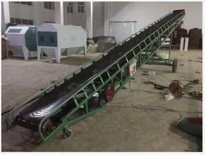 Cinta transportadora de carga y descarga para arroz, maíz, bolsas de trigo, transporte de arena, transportador telescópico multifuncional