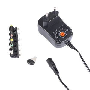Adaptador de corriente multifunción ajustable de 30W con salida de CC 3-12V Cargadores universales Adaptadores de corriente Fuente de alimentación con 8 puntas - Product Image 6