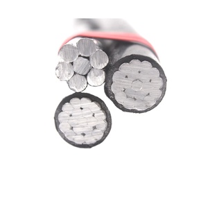 600/1000V Triplex hizmeti bırakma teli havai ABC kablosu Neritina 2x 1/0 + 1/0AWG - Product Image 6