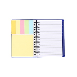 Cuaderno en espiral con cubierta de PP de plástico A5 Con pegatinas, regla de escala y bolígrafo adjunto, 60 hojas de papel de línea, papelería personalizada para estudiantes - Product Image 1