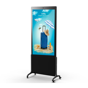 USB версия 65-дюймовый ЖК-дисплей автономный тотемный рекламный плеер Plug and Play цифровой дисплей вывески вертикальный киоск - Product Image 1