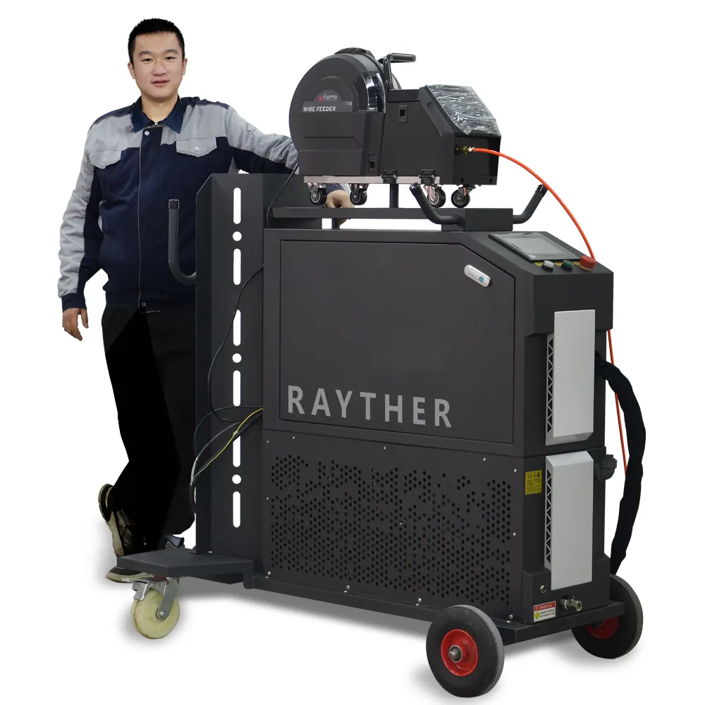 Portable 1000w 1500w 2000w Laser Welding Machine 4 In 1 Laser Welding And Cutting Machine For Metal Aluminum Stainless Steel