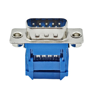 DB9 seri Port konnektörü IDC kıvrım tipi d-sub fiş erkek Pins konnektörler 9pin DB9 adaptörü - Product Image 2