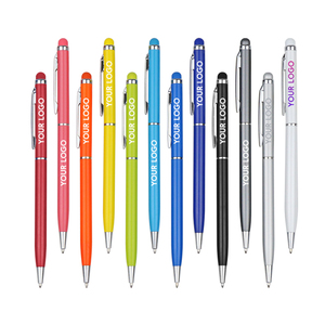 BKS Promotional Custom <strong>2</strong> in 1 Multi Function Metal Ball <strong>Pen</strong> Touch Screen Logo Tablet <strong>Stylus</strong> <strong>Pen</strong> - Product Image 1