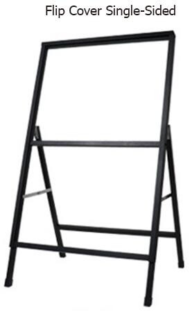 Flip cover single side