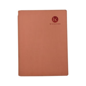 2025 Leather Corporate Agenda Without <strong>Date</strong> Emboss Journal Custom Pages Pu Leather Soft <strong>Notebook</strong> Folder - Product Image 3