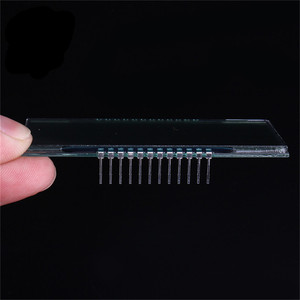 3.3V 1/4 Duty GDC03849 Double Row Segment Temperature Humidity LCD Display - Product Image 6