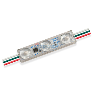 Voll farbiges IP68 wasserdichtes 12V 1,2 W SMD3030 WS2811 RGB LED-Modul - Product Image 1