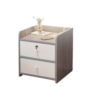 Mesita de noche multifuncional, moderna y sencilla, estante de almacenamiento pequeño, dormitorio principal, nuevo armario de almacenamiento, mesita de noche, armario pequeño - Product Image 1
