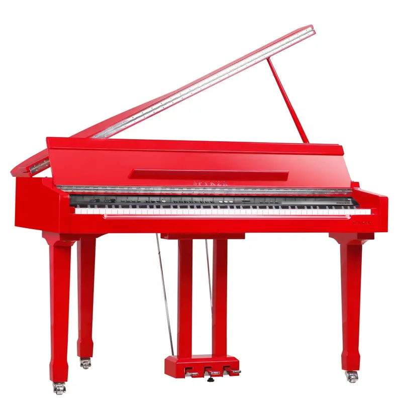 88 teclas vermelho digital grande piano roland teclado com multi voz