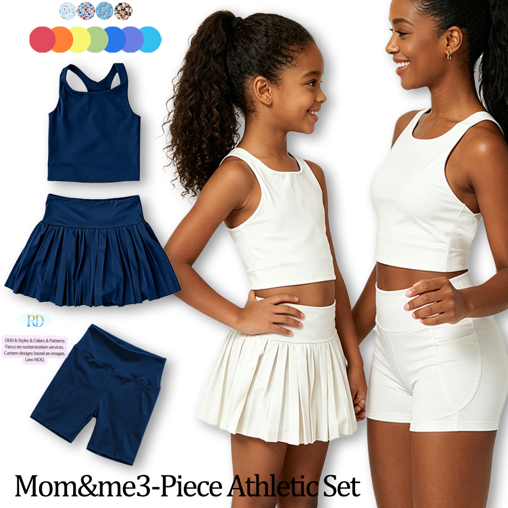ENSEMBLE MÈRE ET FILLE 3 PIÈCES