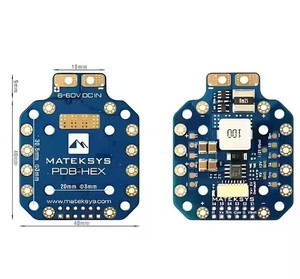 Mateksys PDB-HEX 12S 6 ~ 60V 2 ~ 12S LiPo corrente Senor 264A 3.3V ADC RC drone fpv controller di volo per drone - Product Image 5