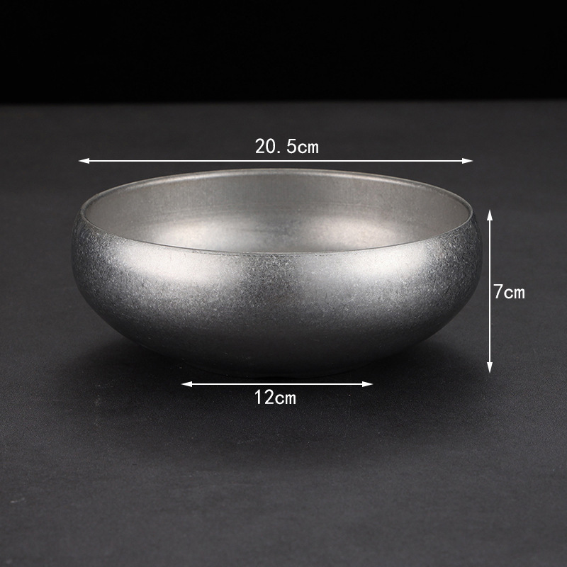 20cm bowl-shaped bowl (retro style)