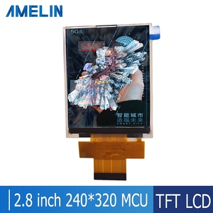 2.8 inch <strong>TFT</strong> TN type 240*320 resolution <strong>MCU</strong> interface with capacitive touch <strong>LCD</strong> display - Product Image 2