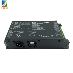 DMX TO SPI декодер DMX decoder dmx512 контроллер светодиодный контроллер для WS2811,WS2812B,TM1804,TM1809,TM1812 светодиодные пиксельные полосы