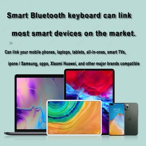 BT 3.0 <strong>Keyboard</strong> for Apple Teclado iPad Xiaomi Samsung Huawei Phone Tablet Wireless <strong>Keyboard</strong> for <strong>Android</strong> IOS Windows Tablet - Product Image 4