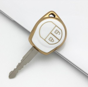自動車キーカバーゴールドエッジTPUスズキキー用オートキーケース - Product Image 3