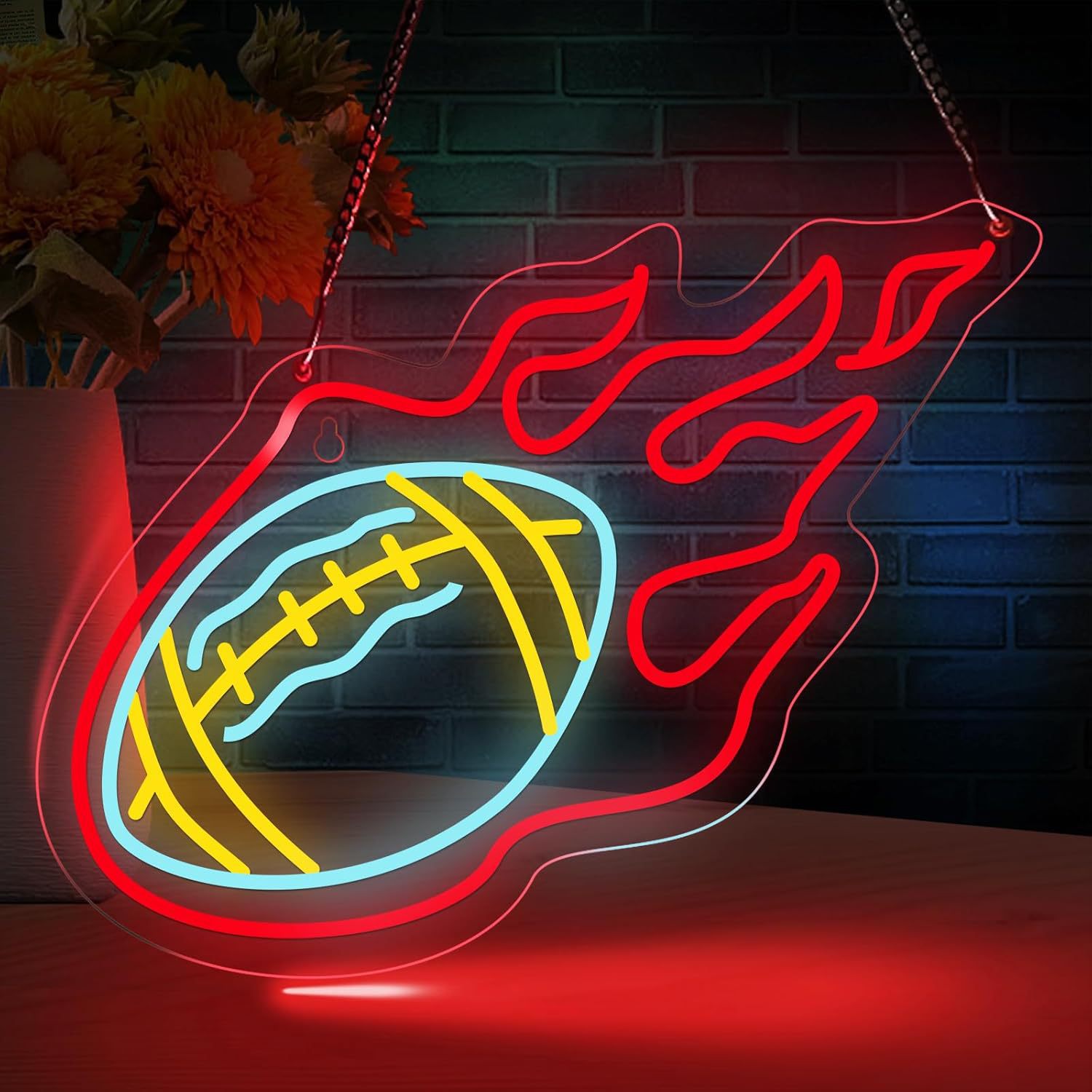 Ballon de rugby 41,6x32cm