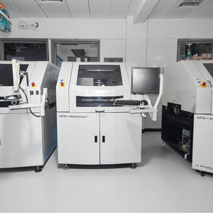 モレル工場フルオートマチックSMTはんだペーストプリンター高密度PCBアセンブリ印刷機ライン<span class=keywords><strong>MPM</strong></span>モメンタム +
