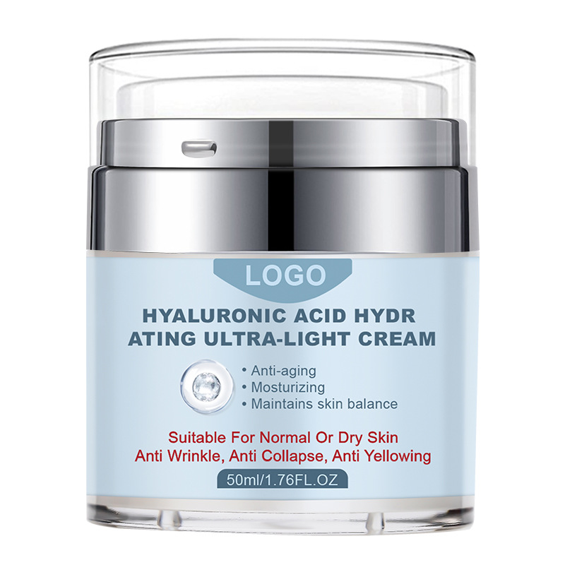 Crème à l'acide hyaluronique