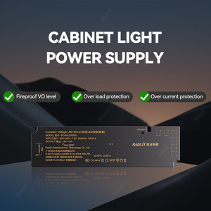 ไดรเวอร์ไฟ LED สำหรับตู้แบบติดตั้งง่าย ปรับแต่งได้ ใช้ไฟ 220V AC สำหรับไฟ LED <span class=keywords><strong>Strip</strong></span> ไดรเวอร์ LED DC12V 24V 36W 60W 120W พร้อมอะแดปเตอร์ - Product Image 2