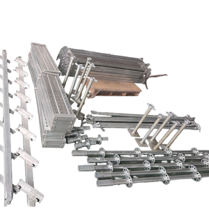 Sistema de andamio Ringlock de acero de diseño moderno Construcción funcional Escaleras y andamios Construcción de edificios - Product Image 1