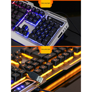 Gaming Mechanical <strong>Keyboard</strong> Game Anti-ghosting and Mouse Bundle Switch Backlight USB Wired <strong>Keyboard</strong> for Pro Gamer - Product Image 2