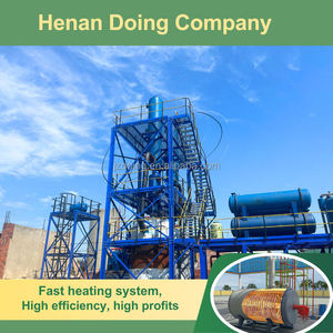 Yüksek verimli % plc cihazı kullanılmış motor yağı/atık ham petrol/Pyrolysis % yağ filtresi geri dönüşüm ve arıtma damıtma makinesi - Product Image 3