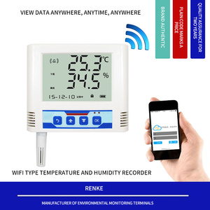 Controle de alarme de temperatura / sensor de umidade Monitor Wifi <span class=keywords><strong>Data</strong></span> <span class=keywords><strong>Logger</strong></span> Registrador de temperatura wi-fi