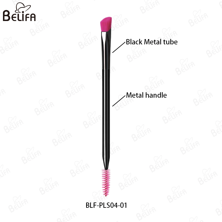 BLF-PLS04-01 Black tube+Rose red hair