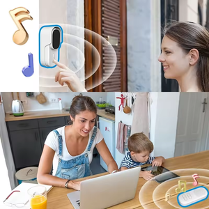 Sistema de timbre con intercomunicador inteligente WiFi para control de aplicaciones en el hogar, videoportero resistente al agua con timbre de conversación bidireccional - Product Image 6