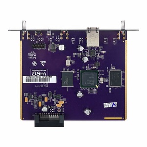 Klark Teknik DN32-WSG карта расширения 32-канальный Aoip с низкой задержкой в волнах Soundgrid сетевой интерфейс цифрового микшера Midas M32 - Product Image 2