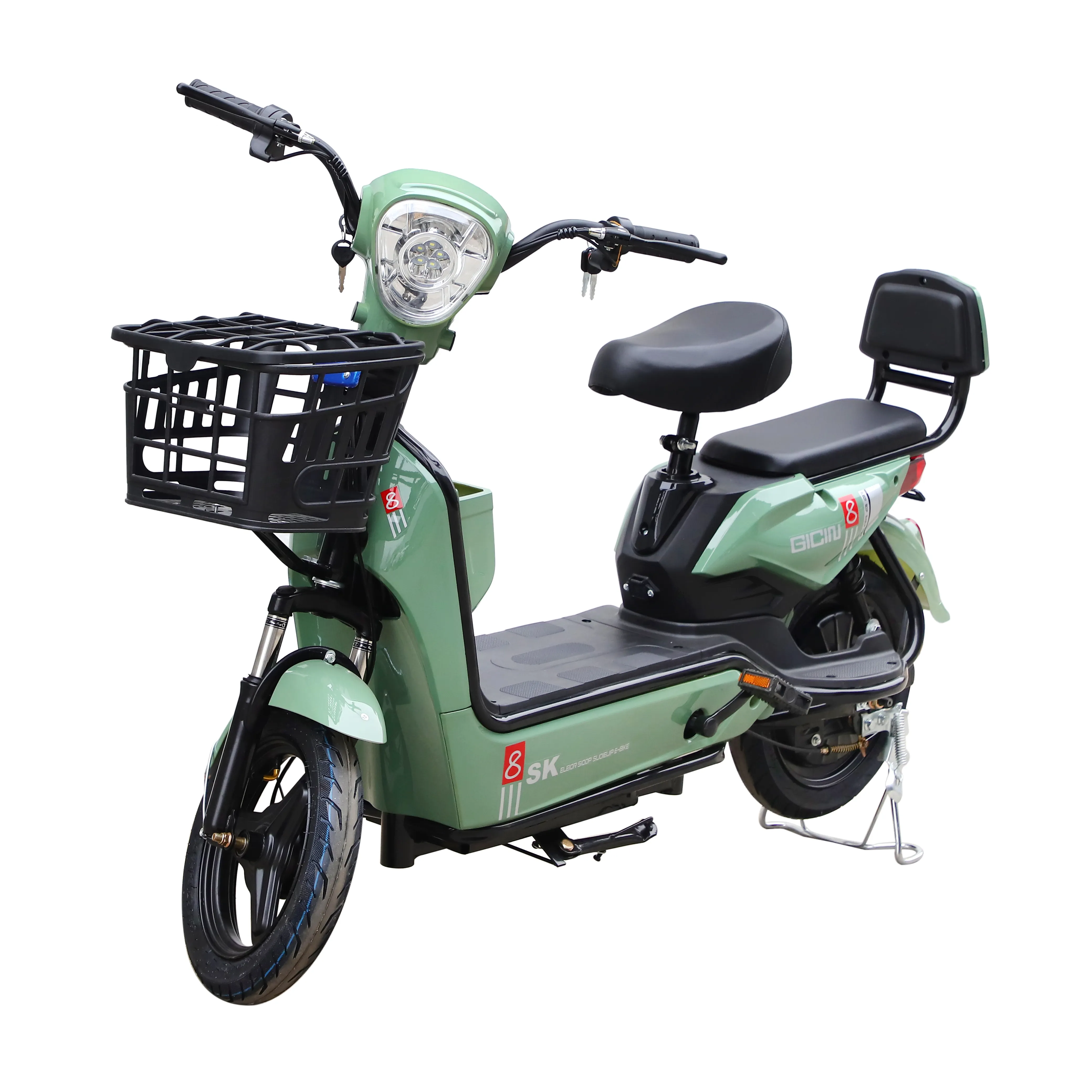 Chine Usine Divect Ventes LED Affichage 48V Scooter électrique Vélo 14in Bicyclette d'équilibrage Vélo électrique de ville