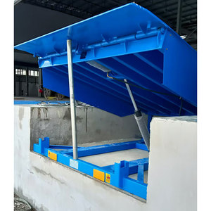 8-15 Tonnen Feste Lade brücke Laden Entladen Dock Leveler Automatische hydraulische elektrische Laderampe Laderampe kürzer - Product Image 2