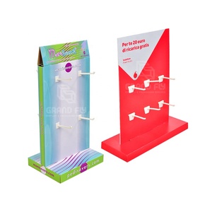 Benutzer definierte 2-seitige rotierende Zähler anzeige Peg Hooks Digitales Zubehör Trinket Key Chain Aufkleber Karton Haken Display Stand - Product Image 5