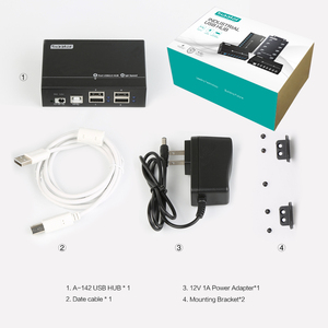 A-142 Sipolar 4端口Usb 2.0集线器，用于sd卡复印机480M/bps Usb数据集线器分离器 - Product Image 6