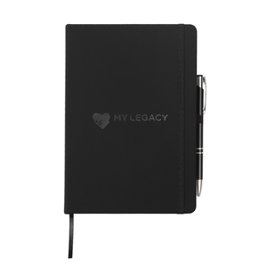 Custom A5 cuoio pu notebook colori assortiti con portapenne e fascia elastica - Product Image 5