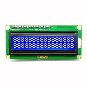Zeichen LCD 16x2 1602 Blau 8 Bit MPU Parallel 5V Kleines alpha numerisches LCD-Anzeige modul - Product Image 4
