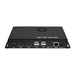 Raspberry Pi Compute Modul 4 USV Mini-Computer Kit Gigabit Ethernet Dual HD MI Quad USB 2.0 CM4-PoE-UPS-Base Erweiterungs karte - Product Image 5
