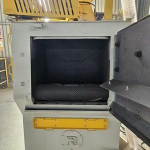 Aşındırıcılar için küçük tamburlu kemer tipi kumlama makinesi - Product Image 6