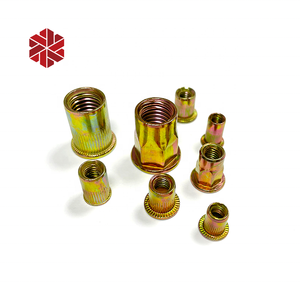 Custom Blind Brass <strong>Rivet</strong> <strong>Nut</strong> M3 M6 M8 M14 <strong>M16</strong> M20 Blue Zinc Plated Thread Aluminium Tubular Hexagon Pop <strong>Rivet</strong> <strong>Nuts</strong> A2-70