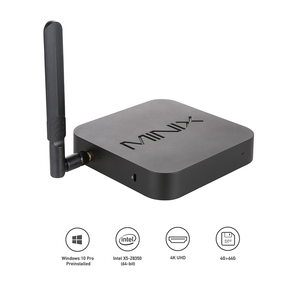<strong>MINIX</strong> <strong>Z83</strong>-<strong>4</strong> Plus IntelZ8350 Fanless Home and Industrial Mini PC /desktop Computer with Wins 10 Pro /4GB/64GB - Product Image 2