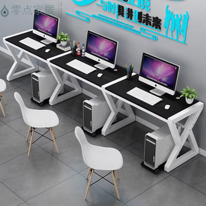 Economical Durable Wooden Laptop <strong>Table</strong> Simple Double <strong>Computer</strong> Desk Space-Saving Office Desk <strong>for</strong> Home Study Portable Living Room - Product Image 6