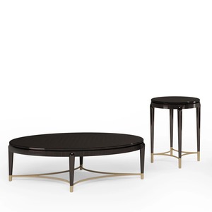 Direct Factory Living Room Furniture Set Round Madeira e Mármore Aninhamento <span class=keywords><strong>End</strong></span> Mesas com pernas de metal para café e mesas laterais